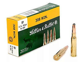 Патрон .308WIN S&B SP 11,7гр(20)/1шт.
