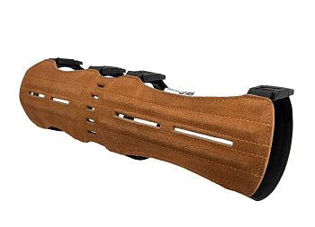 Крага охотничья 33 см замша /CSK-33HBS/