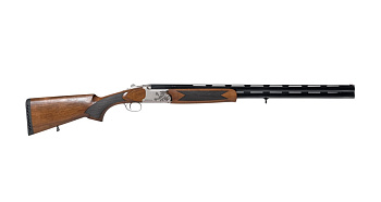 Охот. ружье Kral Brescia Coraggio кал.12/76 орех 5 д/н L=710  белая, алюм. с/к, эжектор