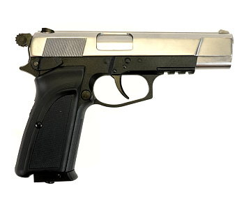 Пневматический пистолет EKOL ES P66 C Fume 4,5к никель