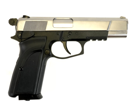 Пневматический пистолет EKOL ES P66 C Fume 4,5к никель