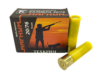 Патрон Техкрим 20/76 картечь 8,0 Магнум (10)