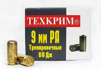 Патрон к.9мм рез.пуля 60Дж Техкрим (20)/1шт