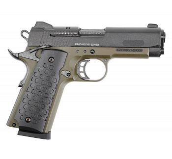 Пистолет сигнальный K1911 KURS Classic хаки к.5,5