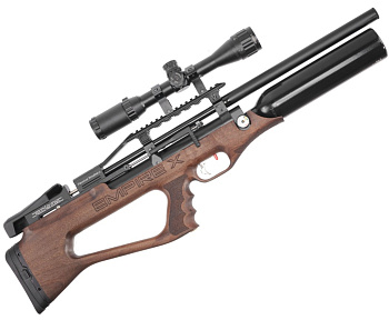 PCP Пневматическая винтовка Puncher breaker 3 k.6,35мм орех Empire X