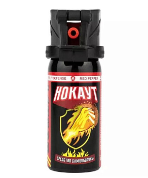 газовый баллончик Нокаут струйный флип-топ /75мл/