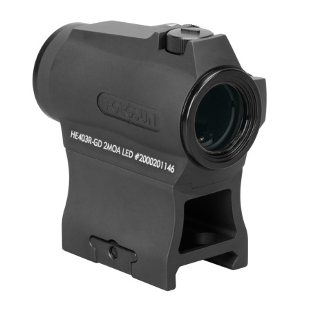 Прицел коллиматорный Holosun MicroElite на Weaver/Picatinny+ кроншт+12 подсв./HE403R-GD/ (2)