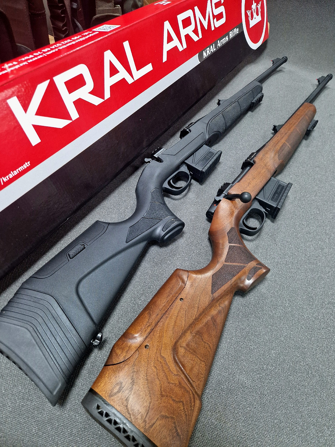 Нарезной карабин KRAL KR308 в дереве и в пластике