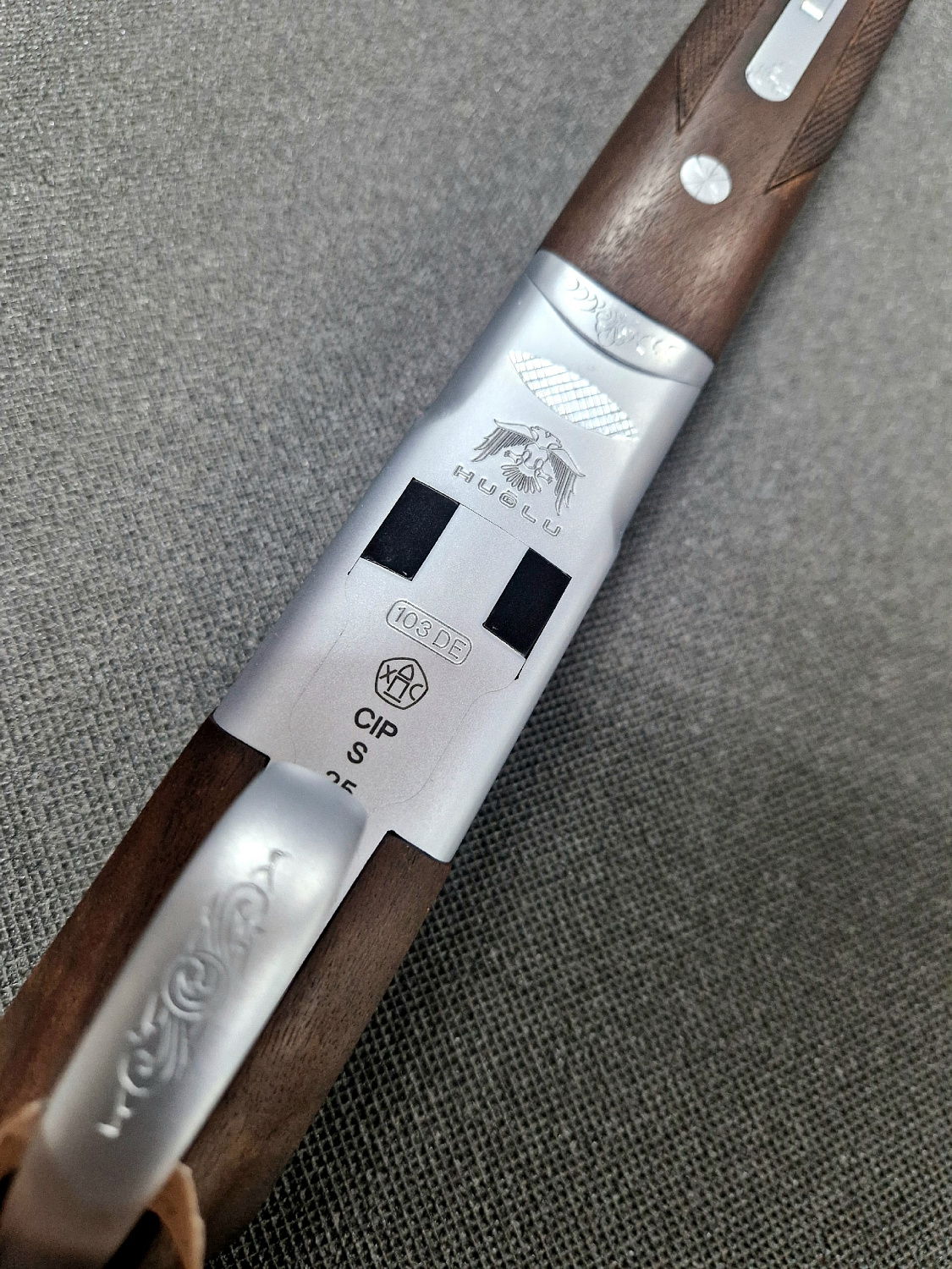 Турецкая двустволка Huglu 103DE Silver
