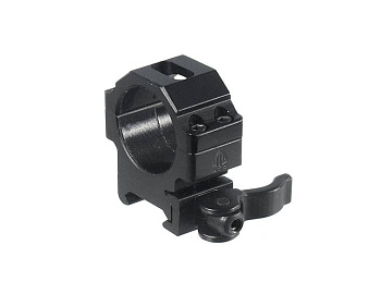 Кольца Leapers UTG Max Strength 30мм быстросъемные на Picatinny средние с рычажным зажимом/RQ2W3154/