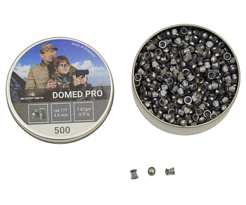 Пуля пневм. Borner Domed Pro 4,5мм 0,51гр (500)/1уп.