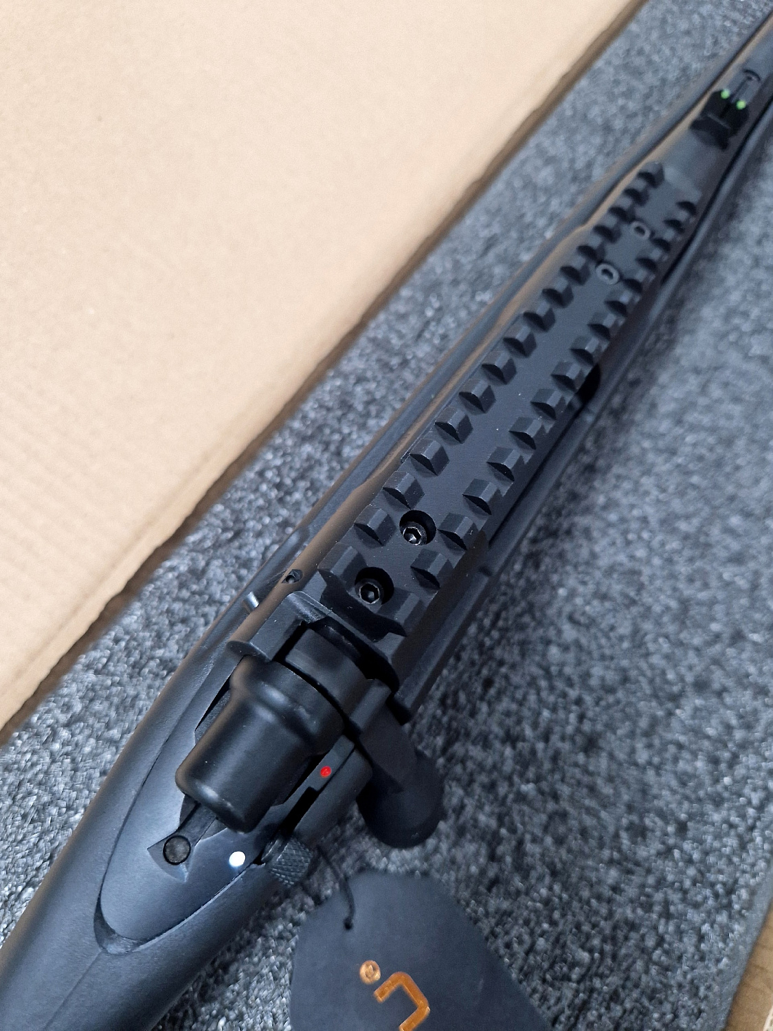 Нарезной карабин HUGLU OVIS G2 Synthetic Black