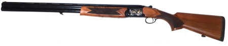 Охот. ружье Kral Tundra A  кал.12/76 710 орех, 5 д/н, золотые утки, черн, с/к, экстр, аллюм. (1)