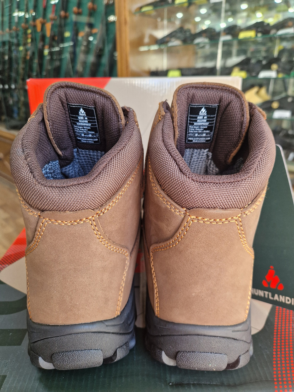Кожаные ботинки Huntlandia TROPA Mid brown