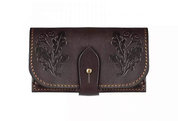 Подсумок VECTOR из натуральной кожи на 6 патронов 12к/П-48/