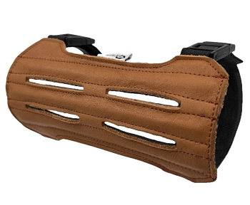 Крага охотничья 19см кожа /CSK-19TAN/