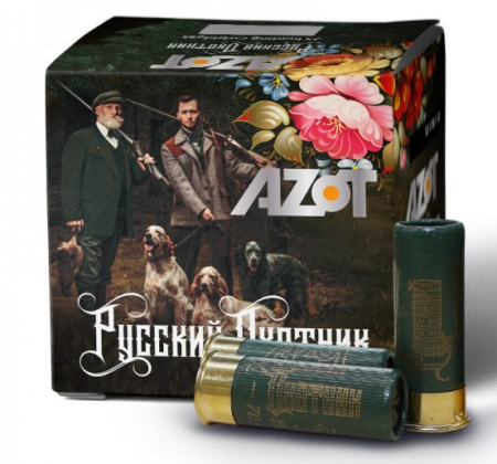 Патрон Азот 12/70 №5 32гр. Русский охотник (25)