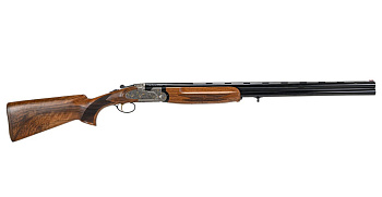 Охот. ружье ATA SP Avangarde White кал.12/76 760мм 2ств.верт.,св.колодка с цвет.грав, орех, кейс