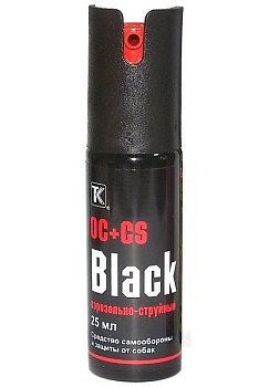 газовый баллончик Black /25мл/