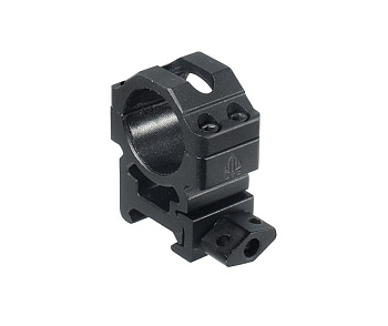 Кольца Leapers UTG Max Strength 25,4мм быстросъемные на Weaver средние с винт.зажимом /RG2W1154/