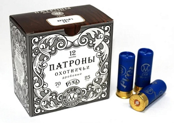 Патрон СКМ 12/70 №3 Русь 36гр. (25)