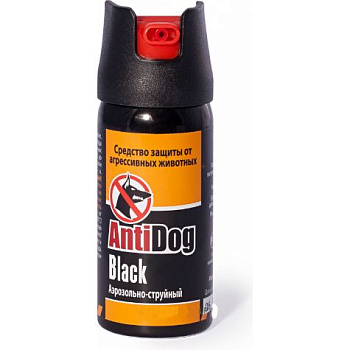 газовый баллончик Аntidog Black /65мл/