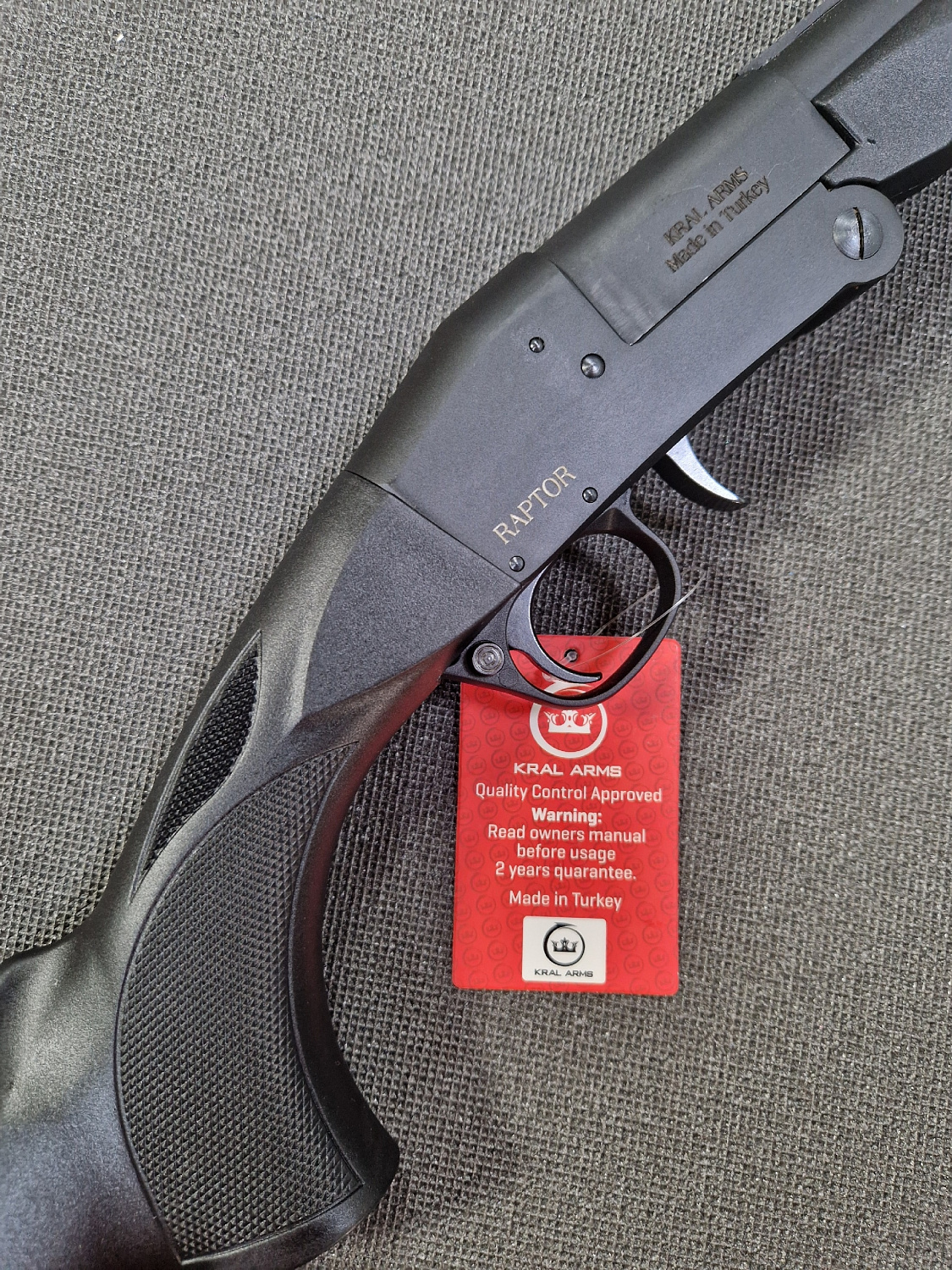 Суперлегкое одноствольное ружье Kral Raptor