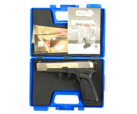 Пневматический пистолет EKOL ES P66 C Fume 4,5к никель (3)