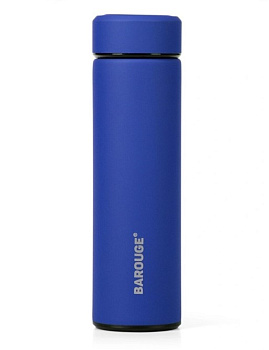 Термобутылка BAROUGE синяя, металл 450мл /ВТ-002/