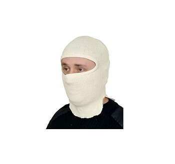 Подшлемник Урсус х/б белый /ПОД657/