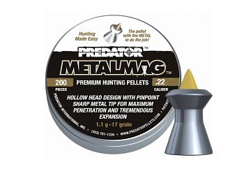 Пуля пневм. JSB Predator Metalmag 5,50мм 1.03гр (200)/1уп.