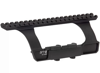 Кронштейн GTS Q123 Picatinny для СВД/Тигр стальной зуб боковой быстросъемный низкий