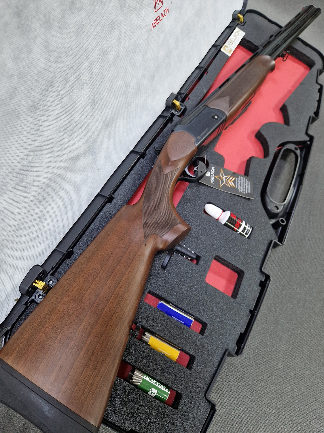 Гладкоствольное ружье Aselkon ASK 22 Black WOOD