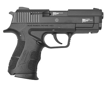 Макет охолощенный пистолета XTREME черный к.9мм РАК