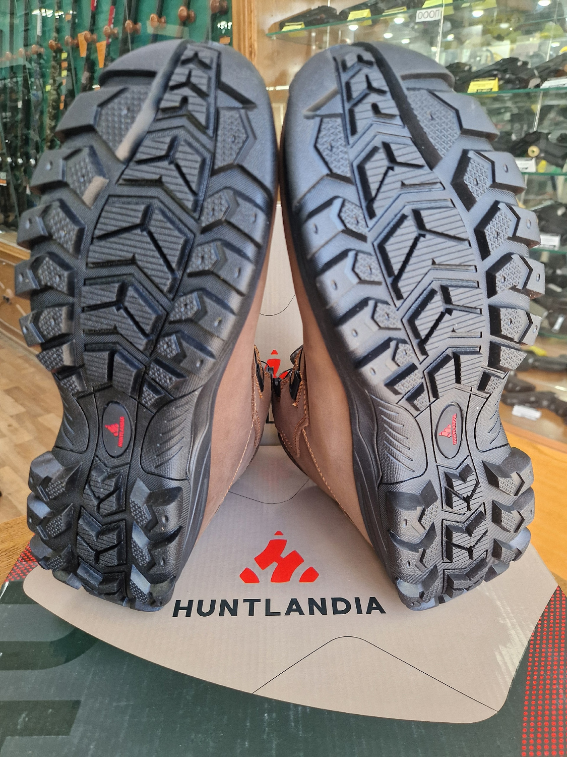Кожаные ботинки Huntlandia TROPA Mid brown