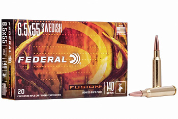 Патрон .6.5x55SE Federal 9 Fusion SP/1шт