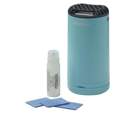 Прибор противомоскитный Termacell Halo Mini Repeller Blue+1газовый катридж+3 пластины /MR-PSB/ (1)
