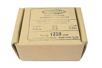 Пуля пневм. Люман 4,5мм Field Target 0.68г.(1250)/1уп.