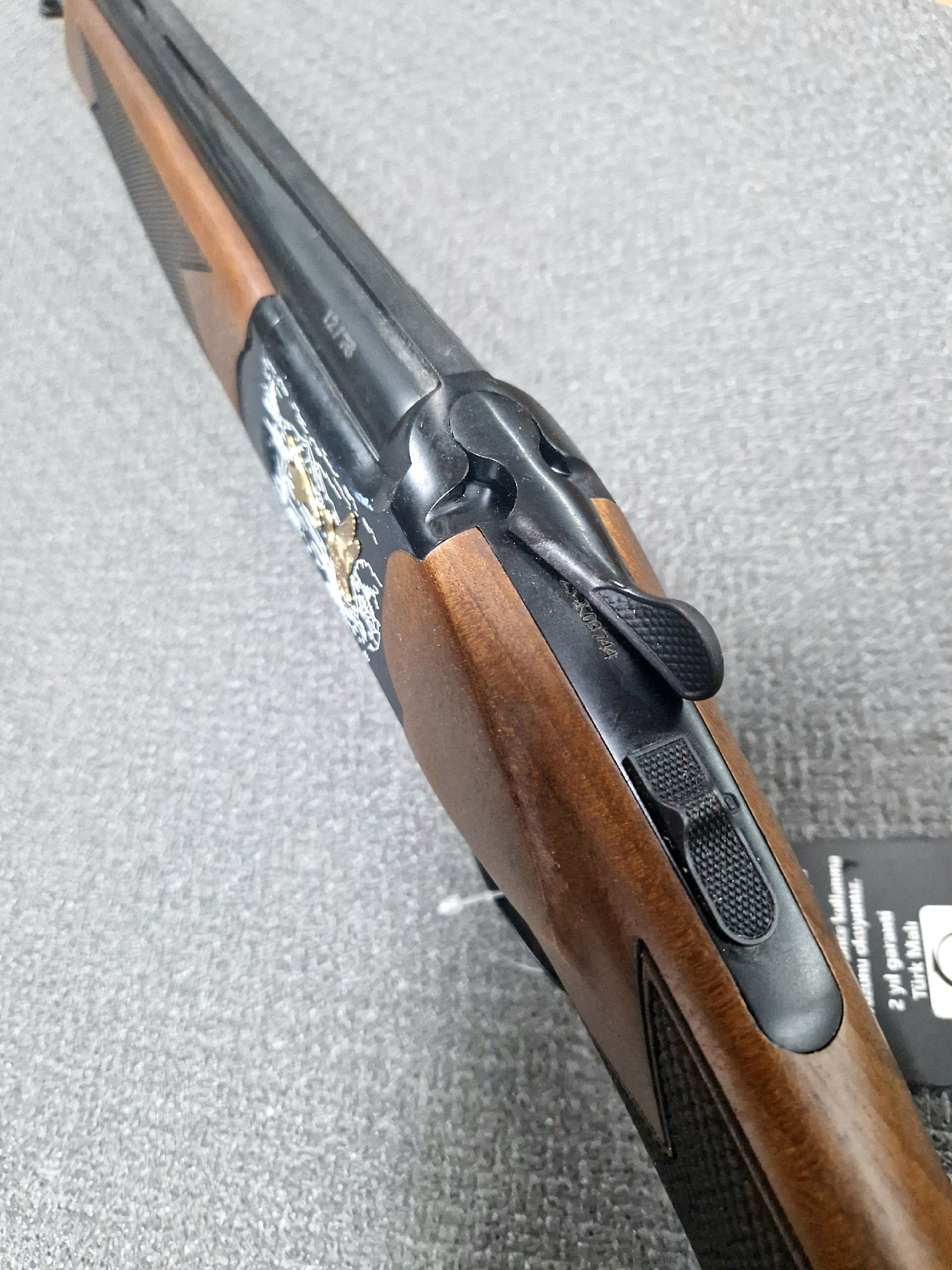 Снова в наличии: двустволка Kral Tundra A кал.12/76 с гравировкой “Золотые утки”