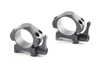 Кольца Nikko Stirling Diamond QR быстросъемные на weaver 25,4 низкие /NSMQR1WL/