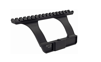 Кронштейн GTS Q121 Picatinny для АК/Сайга стальной зуб боковой