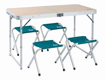 Стол Fiesta Convert складной+4 табурета /FC-002/001/