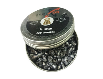 Пуля пневм. Spoton Hunter 5,5мм 0.907гр (200)/1уп.